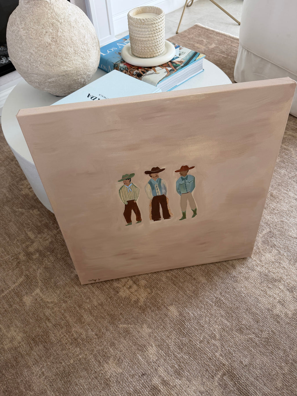 The Coastal Cowboys Original Canvas Painting