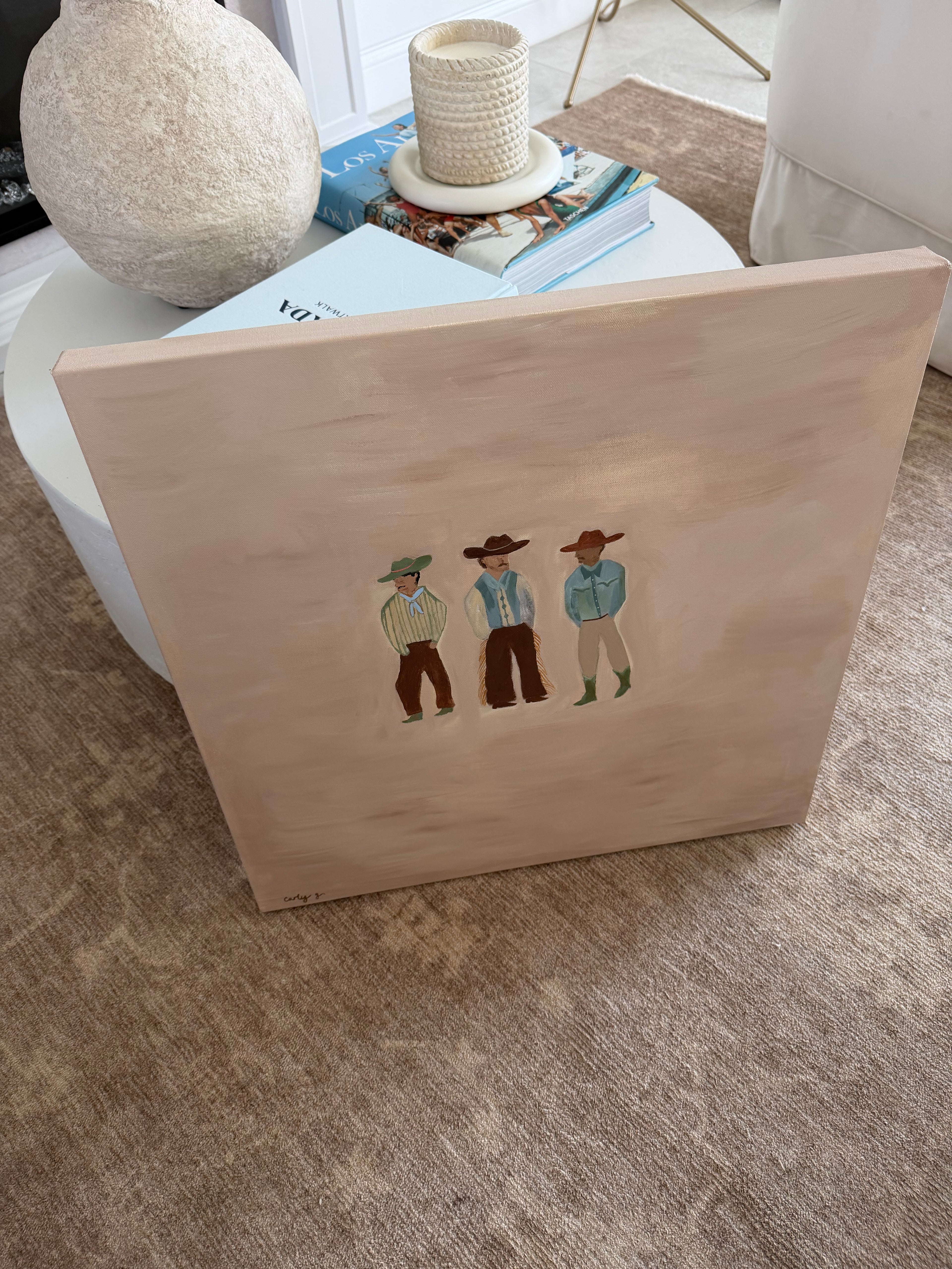 The Coastal Cowboys Original Canvas Painting